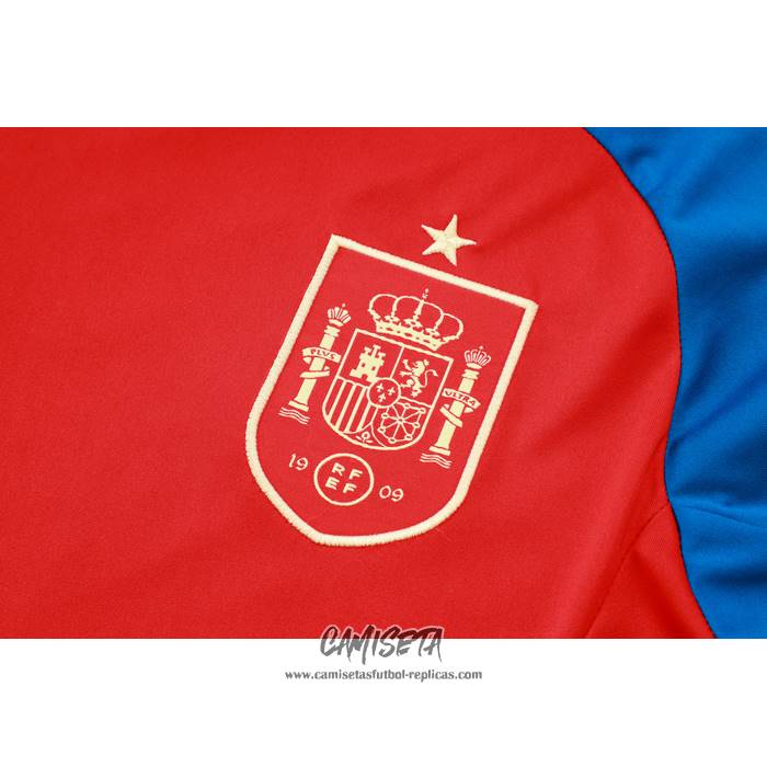 Chandal del Espana 2024-2025 Manga Corta Rojo - Pantalon Corto